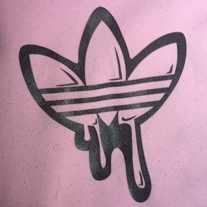 adidas Jackets & Coats - adidas( black sign) drip hoodie(pink) adidas Jackets & Coats - adidas( black sign) drip hoodie(pink)